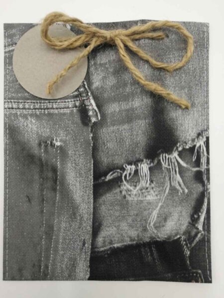 Pieni_lahjapussi_harmaafarkku_kierratysmateriaali