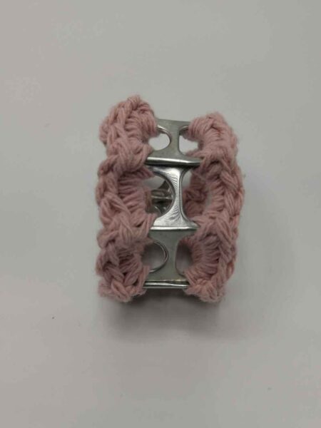 Servettirengas vaaleanpunainen, 4kpl/setti